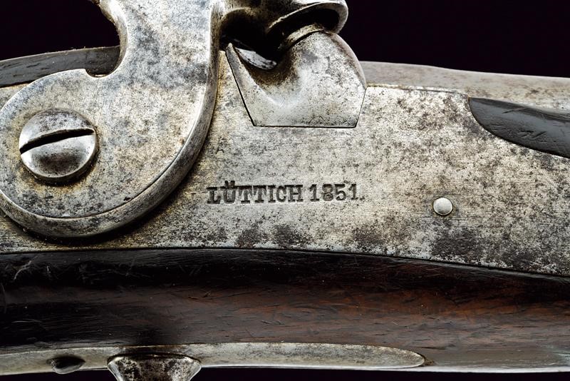Pistola a luminello da cavalleria, Liegi, 1851