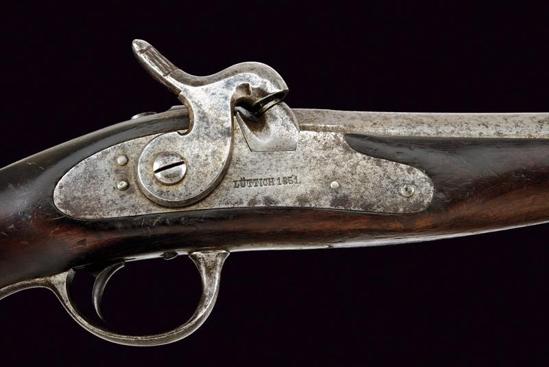 Pistola a luminello da cavalleria, Liegi, 1851