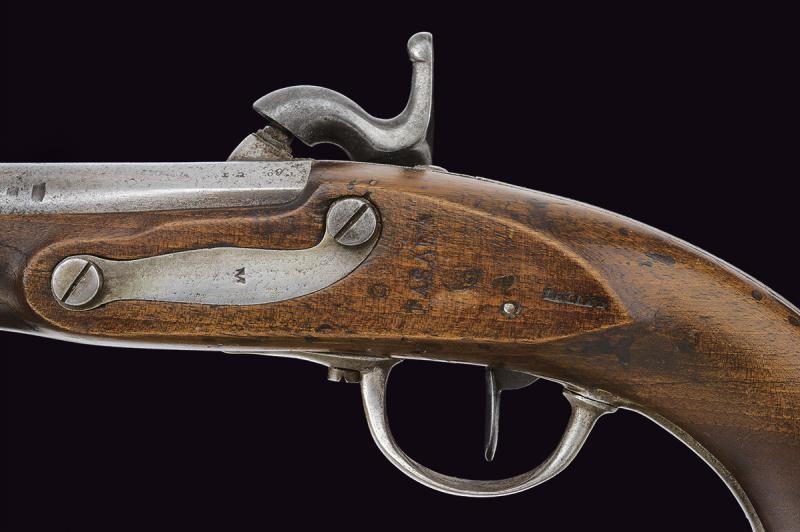 Pistola da cavalleria ridotta a luminello, Regno di Sardegna, Secondo quarto del XIX Secolo