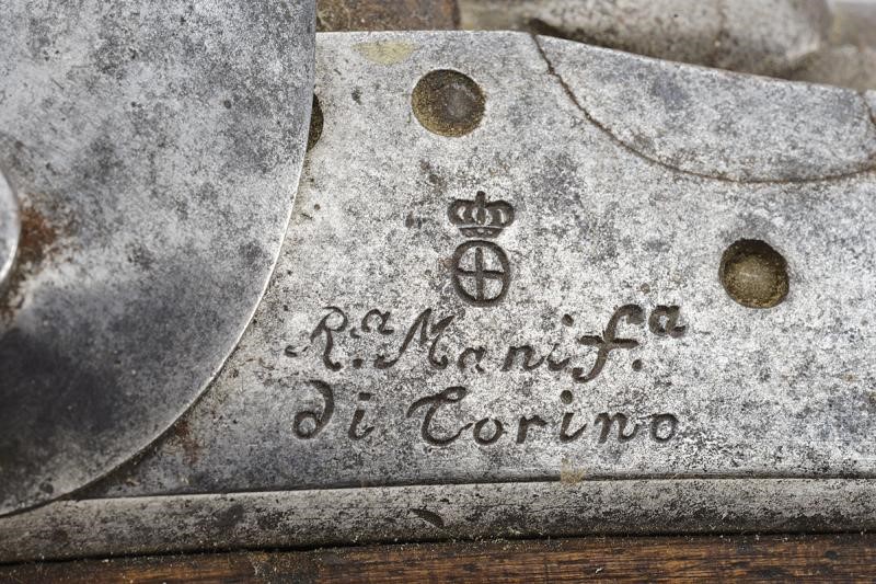 Pistola da cavalleria ridotta a luminello, Regno di Sardegna, Secondo quarto del XIX Secolo