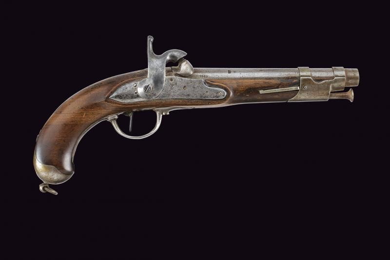 Pistola da cavalleria ridotta a luminello, Regno di Sardegna, Secondo quarto del XIX Secolo
