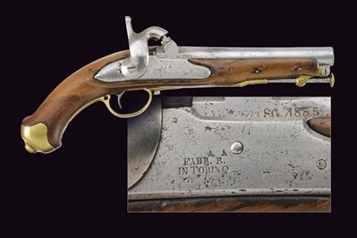 Pistola a luminello da marina mod. 1844, Regno di Sardegna