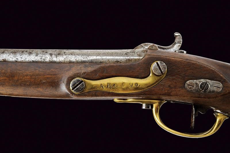 Rara pistola a luminello da cavalleria, St. Blasien, metà XIX secolo
