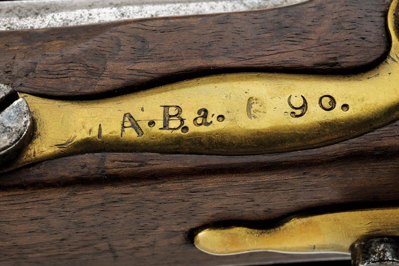 Rara pistola a luminello da cavalleria, St. Blasien, metà XIX secolo