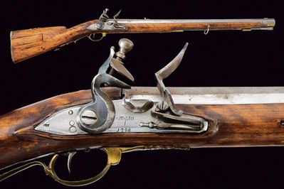 Russia Imperiale, Carabina militare a pietra focaia del 1798