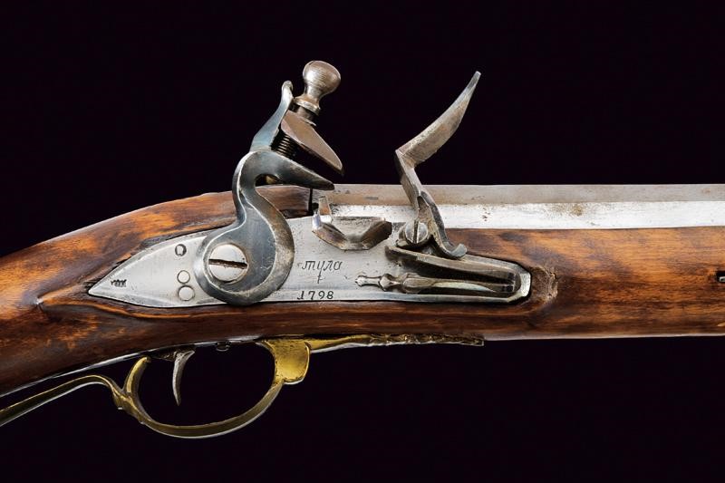 Russia Imperiale, Carabina militare a pietra focaia del 1798