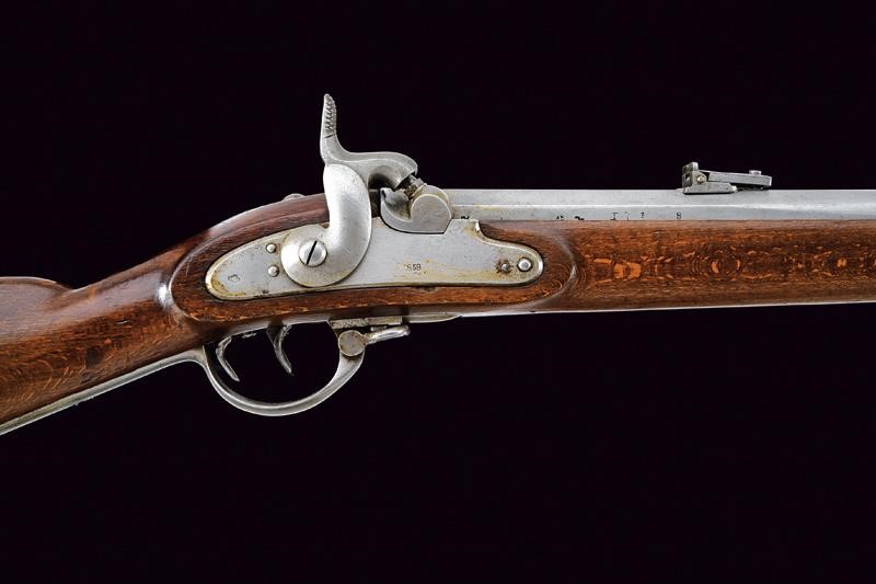 Fucile a luminello Mod. 1854 da fanteria con stecher, Austria
