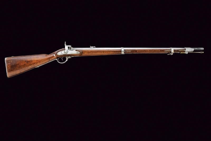 Fucile a luminello Mod. 1854 da fanteria con stecher, Austria