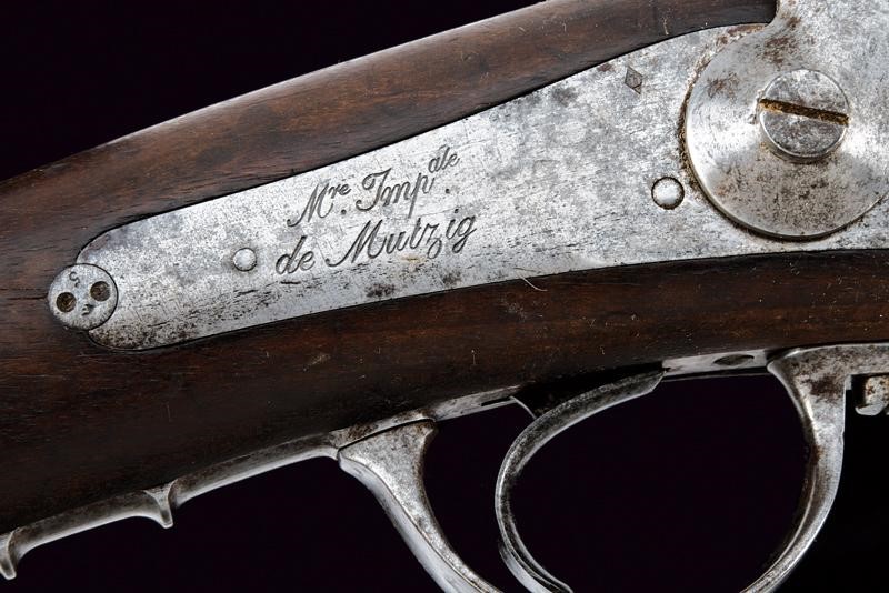 Carabina da Cacciatori Mod. 1853, Mutzig, 1855, con baionetta