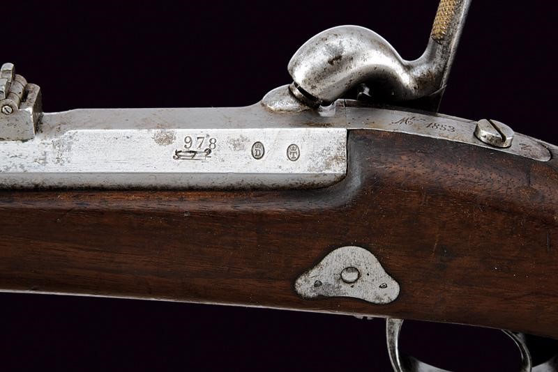 Carabina da Cacciatori Mod. 1853, Mutzig, 1855, con baionetta
