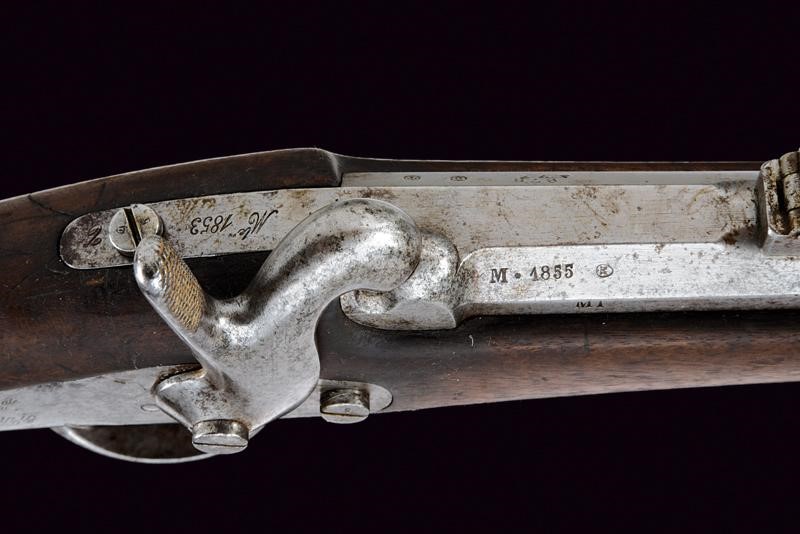 Carabina da Cacciatori Mod. 1853, Mutzig, 1855, con baionetta