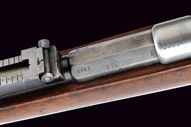 Fucile Mauser 71/84, otturatore girevole-scorrevole, Germania, 1888