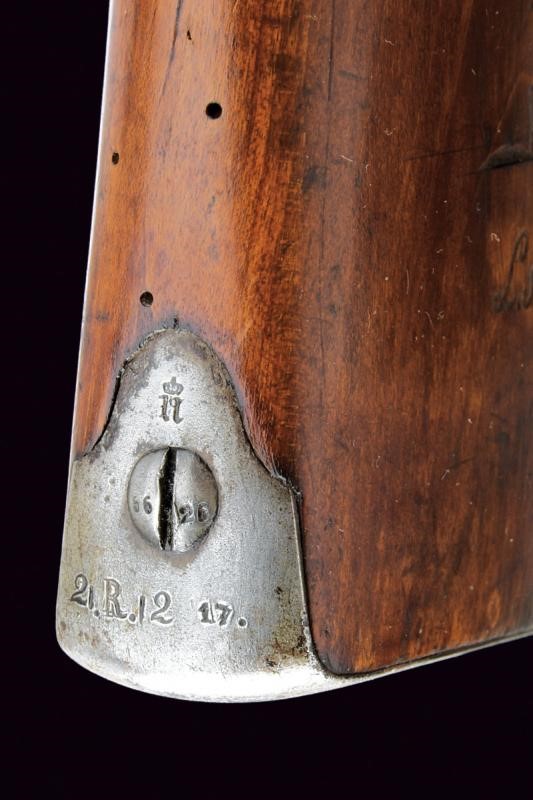 Fucile Mod.1862 con sistema Dreyse, Danzica, 1864