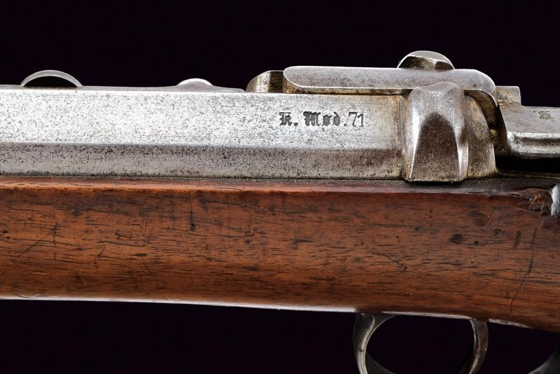 Carabina da cavalleria Mauser Mod. 1871, tecnica Prussia