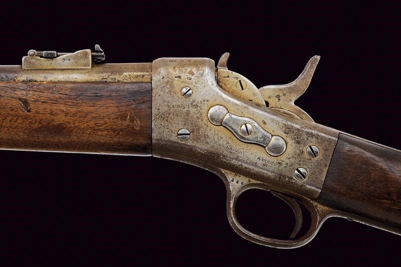 Moschetto da gendarmeria Pontificia, Remington Rolling Block Mod. 1868 con Baionetta, Stato Ponti...