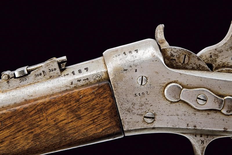 Moschetto da artiglieria Pontificia, Remington Rolling Block Mod. 1868, con baionetta
