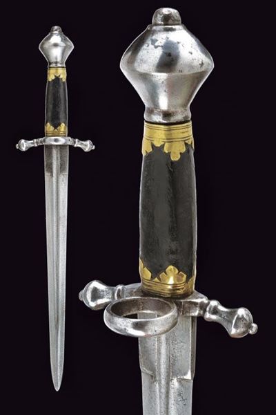 Pugnale Sassone, XIX Secolo, Lunghezza 41 cm