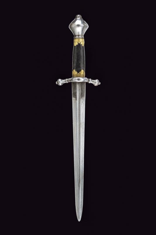 Pugnale Sassone, XIX Secolo, Lunghezza 41 cm