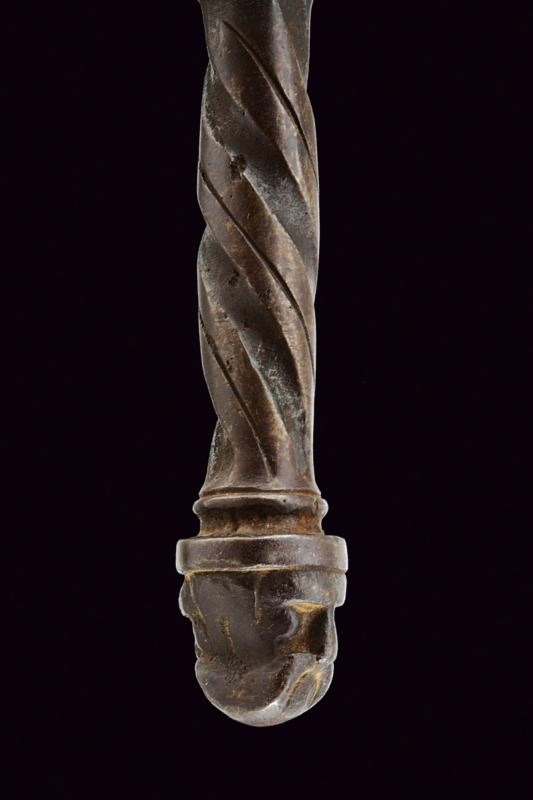 Mazza d'arme, ghisa, lunghezza 51.5 cm, XIX secolo