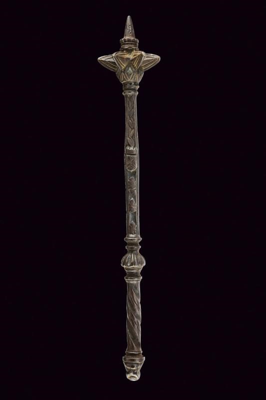 Mazza d'arme, ghisa, lunghezza 51.5 cm, XIX secolo