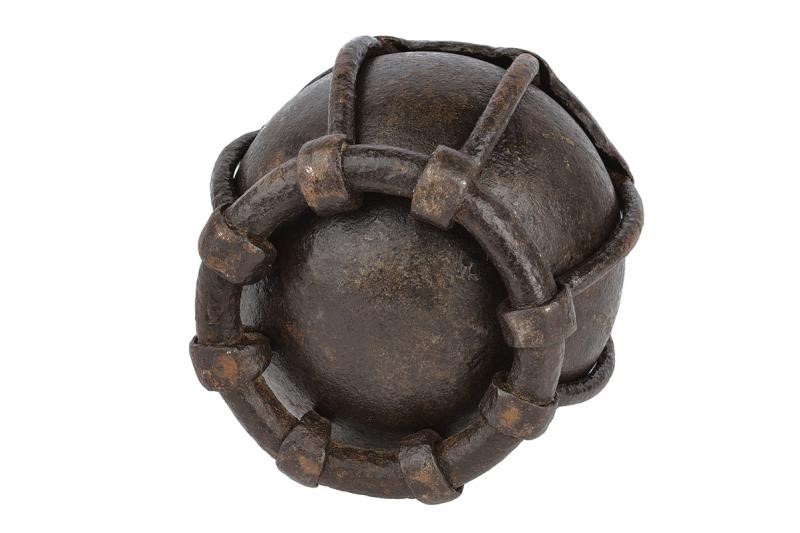 Palla di cannone, peso da stadera del XVII/XVIII secolo