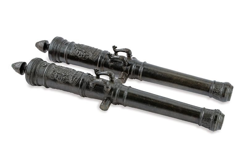 Cannoni in bronzo, Germania, 1745