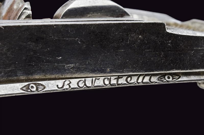 Baratelli, Batteria alla romana, metà XVIII secolo, Italia del Nord