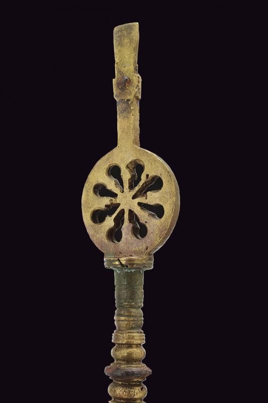 Chiave a ruota, bronzo e ferro, XVII secolo