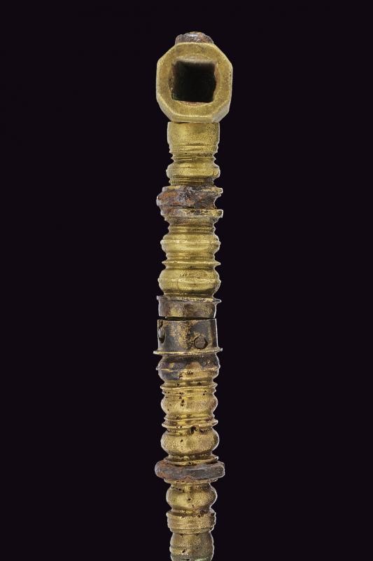 Chiave a ruota, bronzo e ferro, XVII secolo