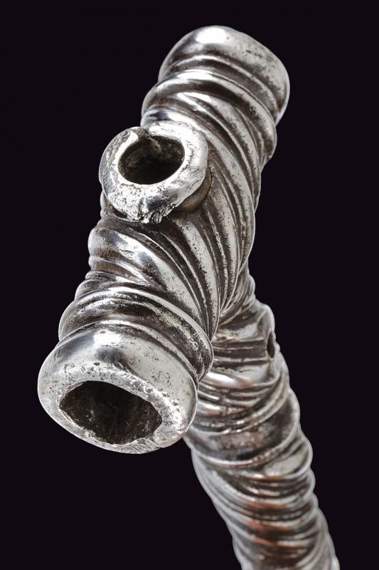 Chiave a ruota, ferro, XVIII Secolo, lunghezza 13.5 cm