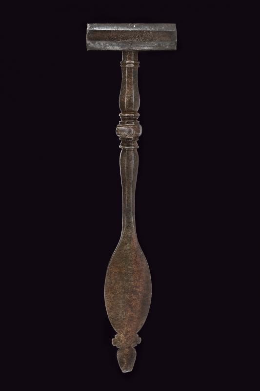 Chiave a ruota, ferro, Italia, lunghezza 21.5 cm, primo quarto del XVII secolo
