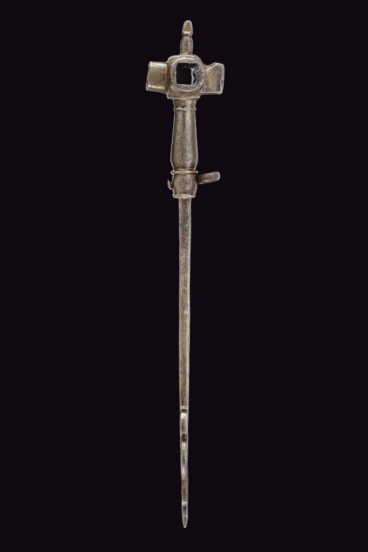 Chiave a ruota, XVII secolo, ferro, lunghezza 23.5 cm