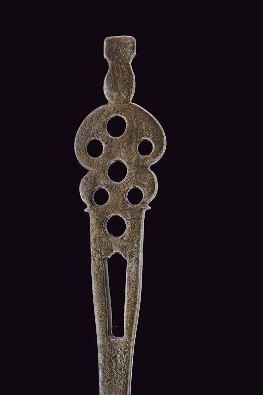 Chiave a ruota, XVII secolo, ferro, lunghezza 23.5 cm