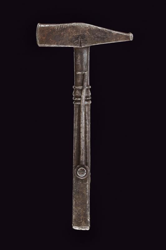 Martello da armaiolo multiuso, ferro, XVII Secolo, Italia