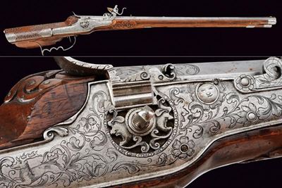 Fucile a ruota, Suhl, 1670/80