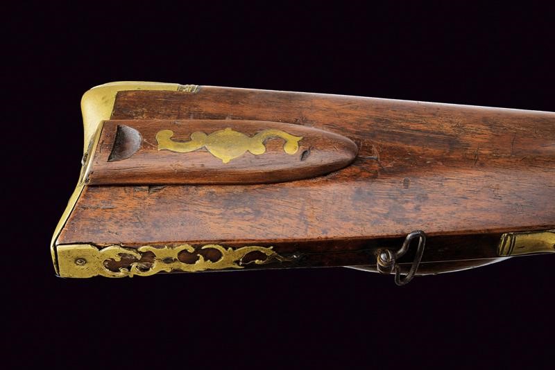Rosa, Carabina corta a pietra focaia, Austria, primo quarto del XIX secolo