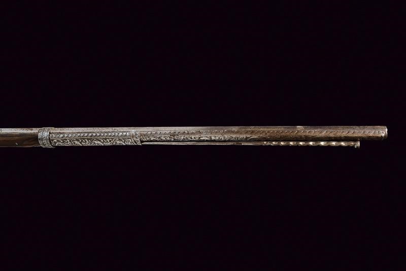 Fucile a pietra focaia sardo con rara batteria, XVIII Secolo