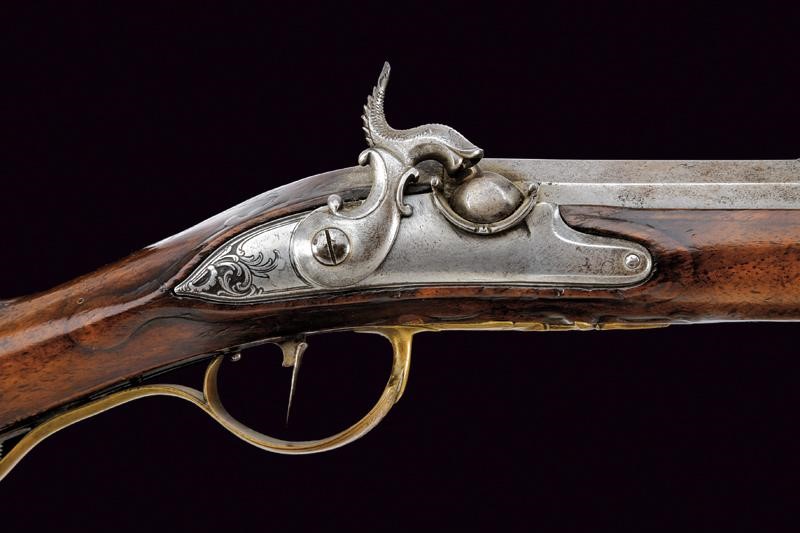 Carabina corta ridotta a luminello, lunghezza 77,8 cm, cal. 14,9 mm