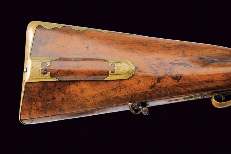Carabina corta ridotta a luminello, lunghezza 77,8 cm, cal. 14,9 mm