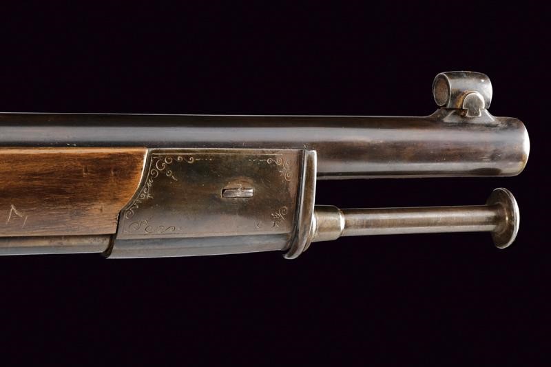 G. Manzoni, Carabina a luminello da tiro sul tipo federale, 1861
