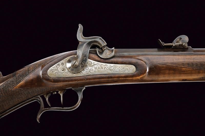 G. Manzoni, Carabina a luminello da tiro sul tipo federale, 1861