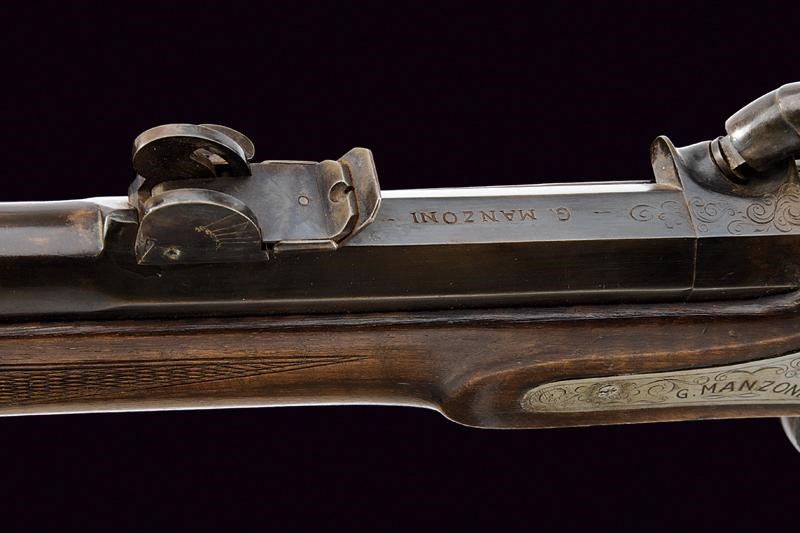 G. Manzoni, Carabina a luminello da tiro sul tipo federale, 1861