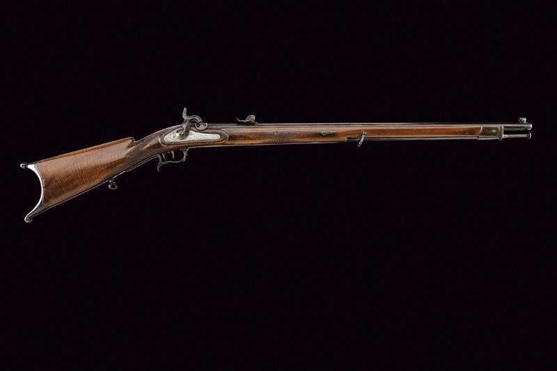 G. Manzoni, Carabina a luminello da tiro sul tipo federale, 1861