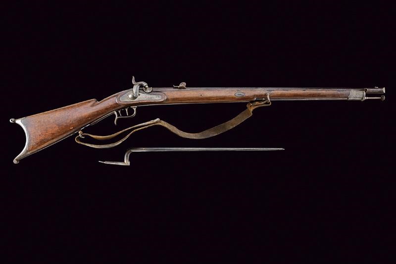 Carabina federale a luminello Mod. 1851 con baionetta, Svizzera