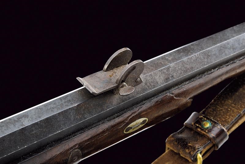 Jaquet, Carabina da tiro a luminello, Svizzera, Metà XIX Secolo