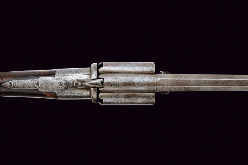 T. Lhoist, Fucile revolver a luminello, Belgio, 1850/60
