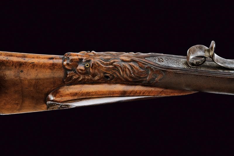 T. Lhoist, Fucile revolver a luminello, Belgio, 1850/60