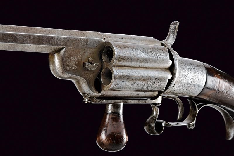 T. Lhoist, Fucile revolver a luminello, Belgio, 1850/60