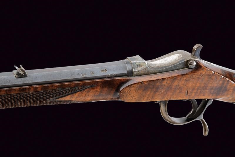Adams & Co., Carabina per la caccia al coniglio con sistema Martini, inghilterra, 1880-1889 circa...