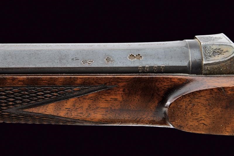 Adams & Co., Carabina per la caccia al coniglio con sistema Martini, inghilterra, 1880-1889 circa...